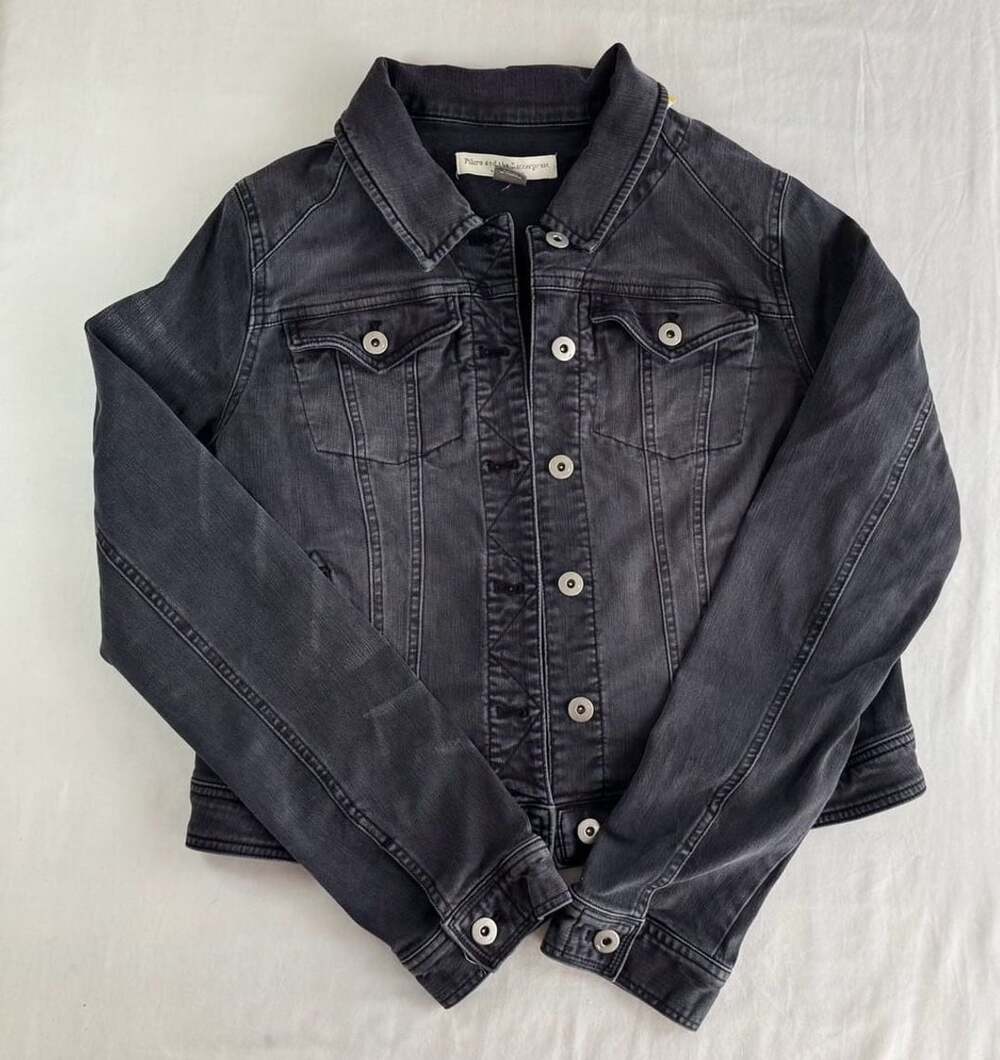 Pilcro And The Letterpress anthropology Denim Jacket Size Large